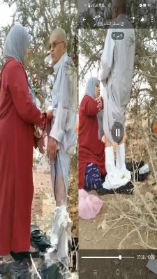 Gramathu Thatha Old Lady Kuda Sernthu Blowjob Sex