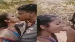 Sylheti village girl outdoor blowjob valentines day